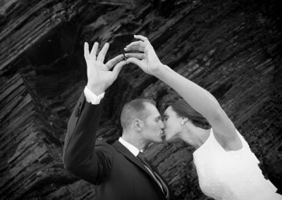 Foto boda en Blanco y Negro