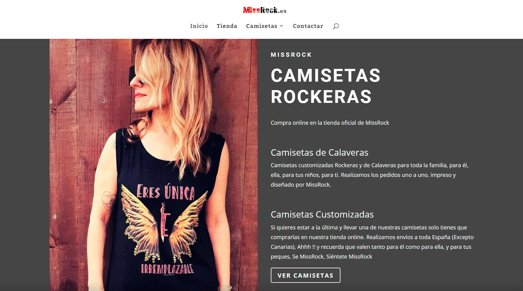 MissRock web Venta online SANOGUERA Fotograf a Fot grafo