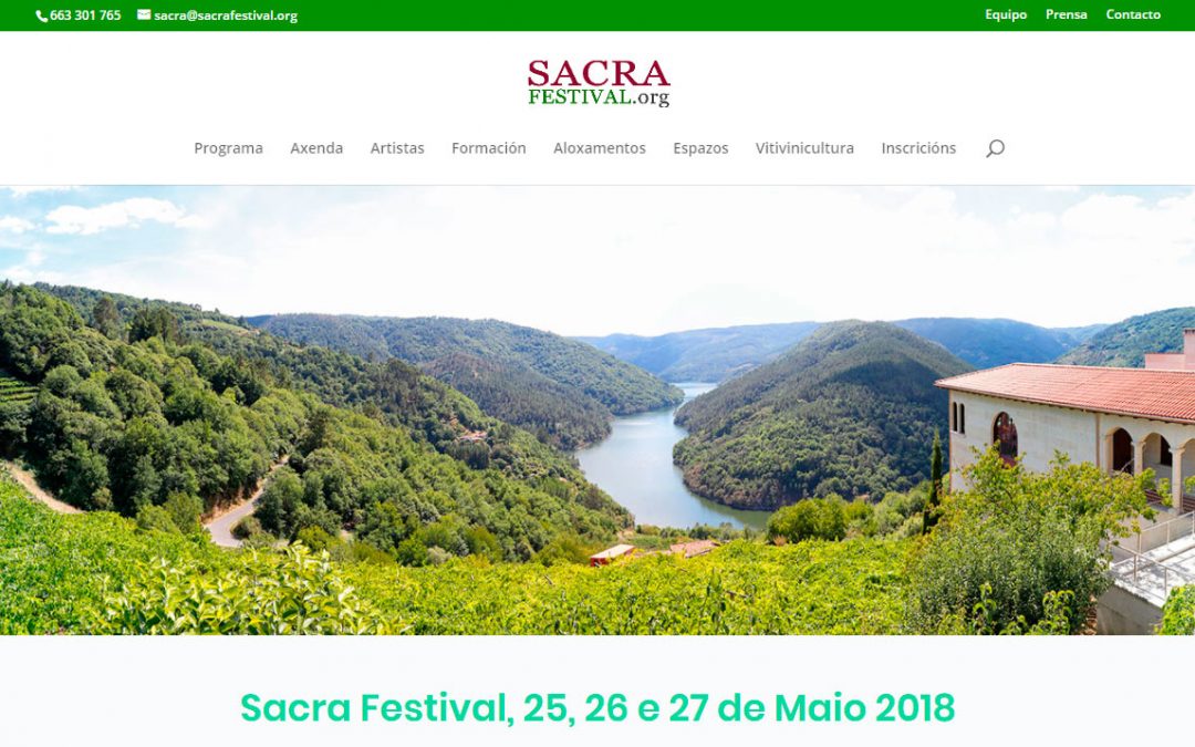Web SacraFestival.org