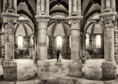 Convento en Galicia, fotos postbodas