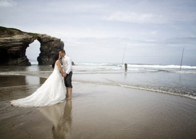 Playa de las Catedrales, Sesión Postboda