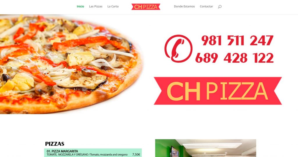 CH Pizza, Pizzeria en Pedrouzo