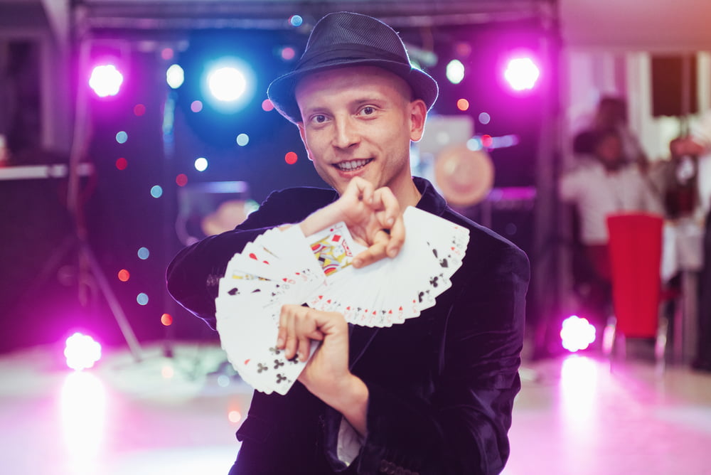 truco de magia en bodas