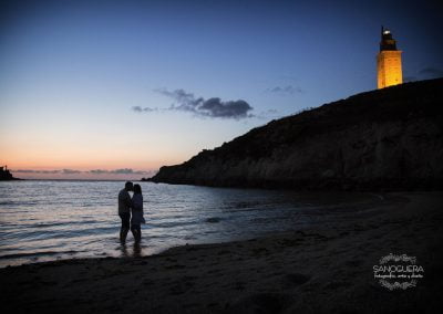 Preboda en Torre de Hércules