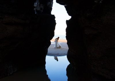 Postboda en Playa de las Catedrales