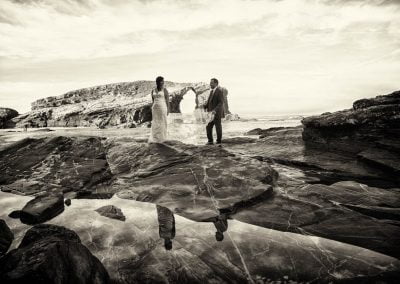 Novios en Postboda