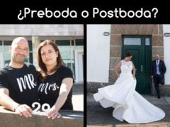 ¿Fotos de Preboda o Postboda?
