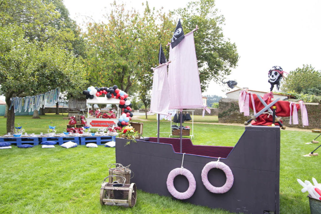 Barco Pirata para comunión
