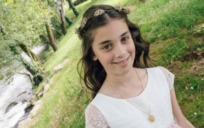 Guía de localizaciones para fotos de comunión en los alrededores de Melide