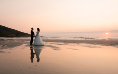 Bodas de verano: ideas para fotos espectaculares al atardecer